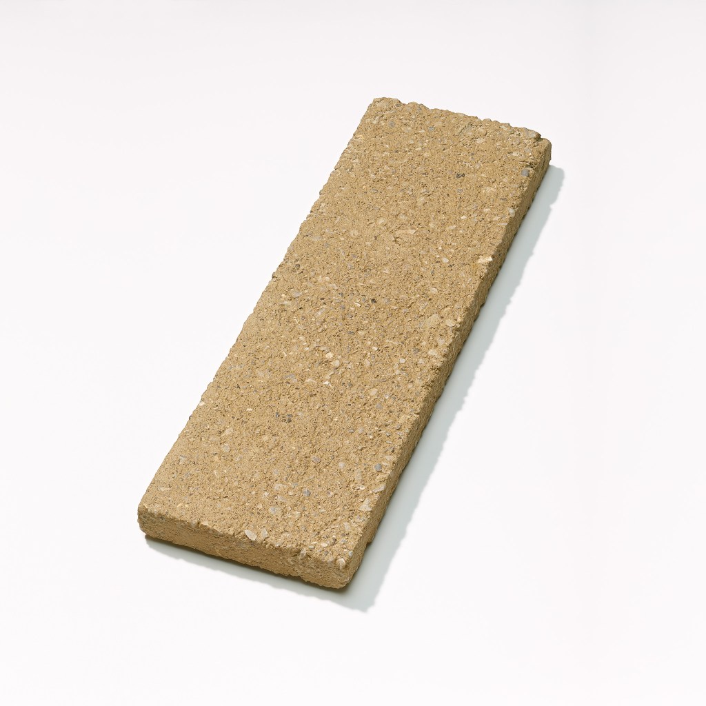 mudKlub Lehmtafel Melange beige raw geölt
