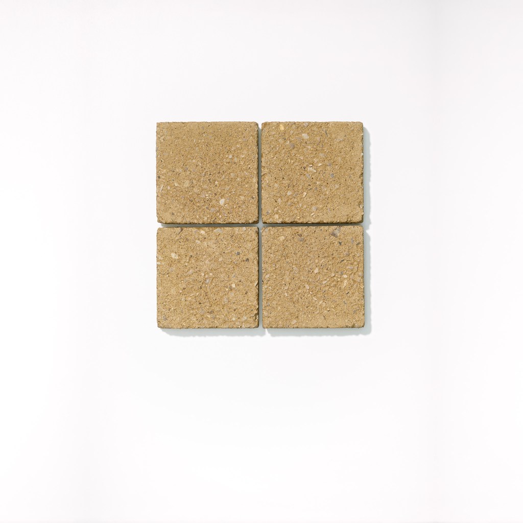 mudKlub Lehmtafel Melange beige raw geölt