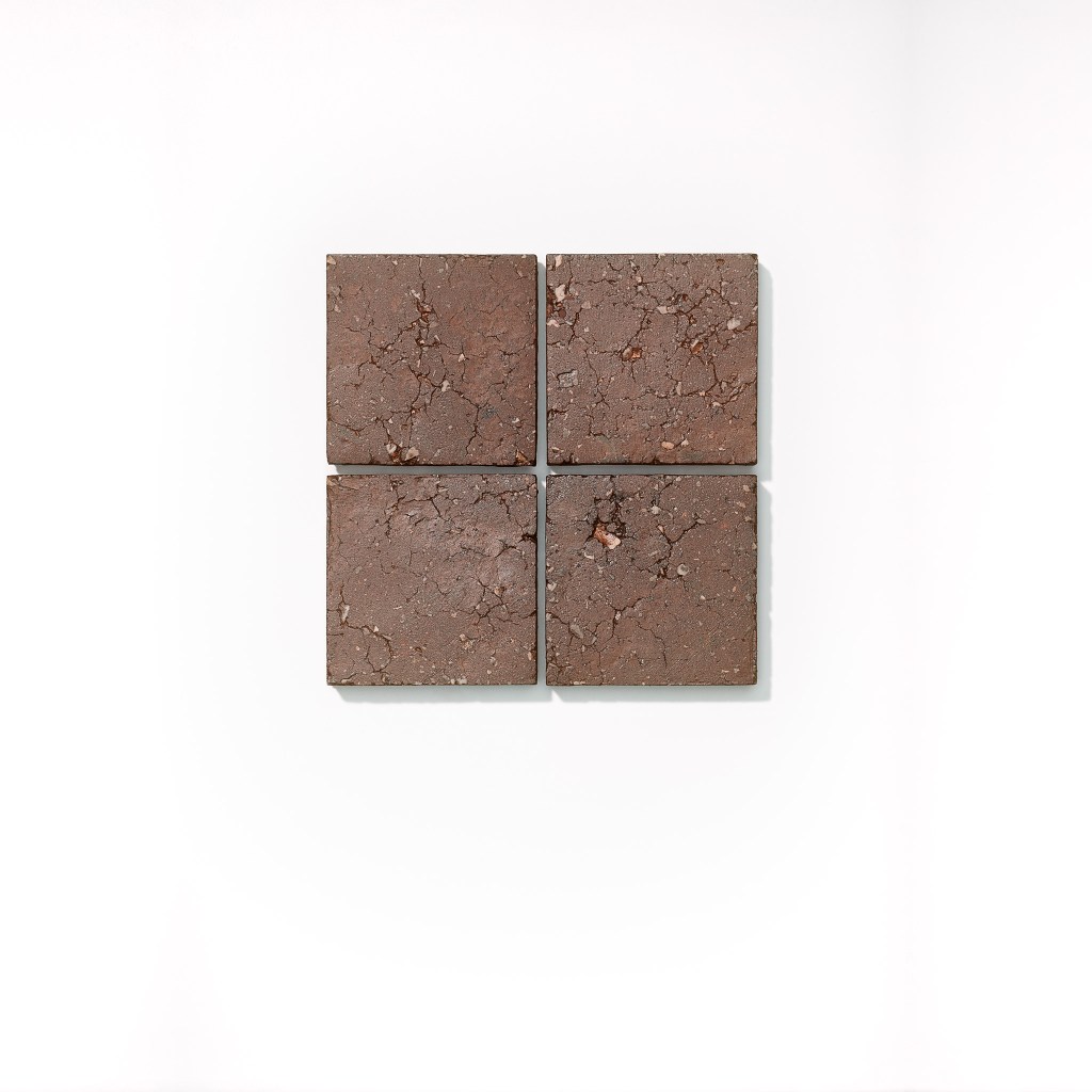 mudKlub Lehmtafel Nougat geölt und gewachst